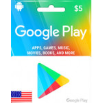 GOOGLE PLAY USD5 GIFT CARD (US)