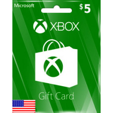 USD5 XBOX LIVE GIFT CARD (US)